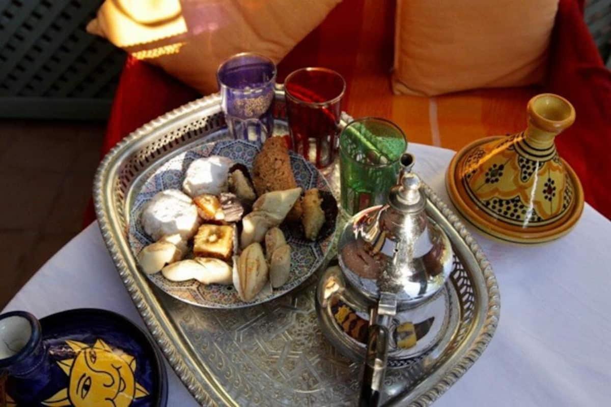 Riad Dar Rania Marrakech Medina Jemaa El Fna Marrakesh Exteriör bild